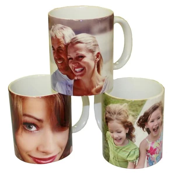 Tazza bianca personalizzata con fotografia